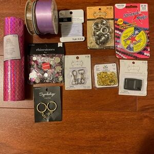 Sewing accessories bundle buttons etc